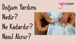 Doğum yardımı nedir Doğum yardımı nasıl alınır [upl. by Sirronal137]