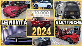 LE NOVITÀ ELETTRICHE 2024 Tutte le vetture elettriche che arriveranno nel nuovo anno [upl. by Ener]