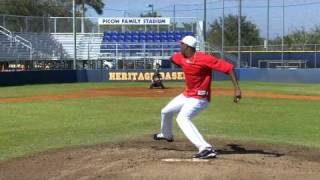 Aroldis Chapman 105 mph pitcher [upl. by Earehc]