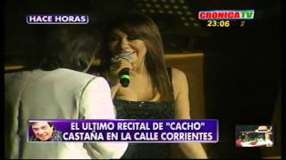 Cacho Castaña  Adriana Varela quotGarganta con arenaquot quotNaranjo en florquot [upl. by Aural]