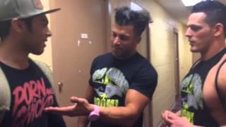 TMZ catches up with the BroMans [upl. by Haneen]