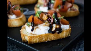 Burrata Bruschetta [upl. by Ebanreb]