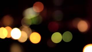 Smooth Bokeh Lights  Free HD Stock Video [upl. by Aiuqet]