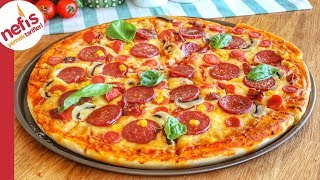 Abartmıyoruz 🏆 100000 Kişinin Denediği Tüm Zamanların En İyi Pizza Tarifi 🥇🙌🏻 [upl. by Eiveneg]