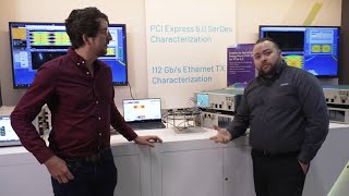 Tektronix PCI Express 60 Transmitter Test Demonstration on Synopsys PHY [upl. by Mose]