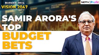 What Is Samir Aroras Investment Strategy Post Budget 2024 Heres What He Has To Say [upl. by Akkinahs]