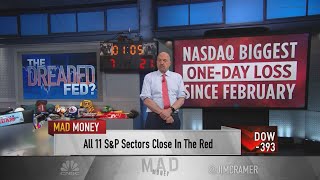 Jim Cramer names 4 tech stocks that look attractive after the Nasdaqs rough start in 2022 [upl. by Ahsinroc687]