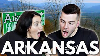 Brits React to Arkansas Tourism Board Video [upl. by Lindsy]