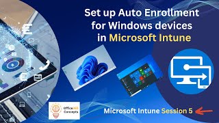 How to enroll Windows 10 device automatically in Intune via GPO [upl. by Nwahsar929]