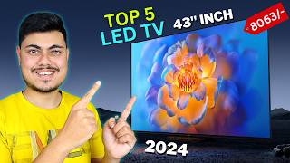 I Select Best 43 Inch 4k Led Tv For Brilliant Picture Quality  Top 5 43 Inch Led Tv In 2024 [upl. by Lopez]