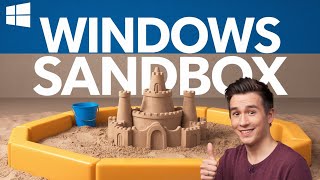 What is Windows Sandbox How to Enable and Use it  Windows 10  Hindi Version TechieRj [upl. by Linnell523]