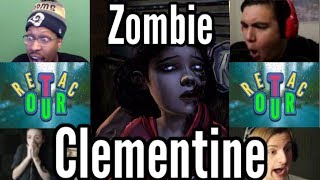 Lets Players React To Zombie Clementine Jumpscare The Walking Dead Season 1 [upl. by Ahsier]