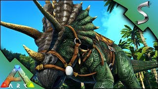 TRIKE TAMING AND ALPHA FIGHT FAIL  Ark Survival Evolved S4E11 [upl. by Salaidh705]