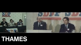 British Politics  Social Democratic Party Launch  1981 [upl. by Neirrad]