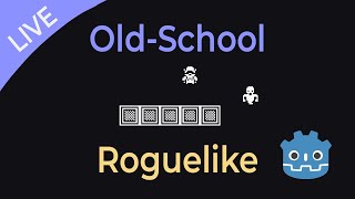 Godot 4 Working on Old School Roguelike Day 10 [upl. by Sybley]