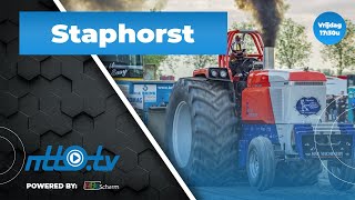 Tractorpulling Staphorst Vrijdag  NTTOtv livestream [upl. by Eerihs]