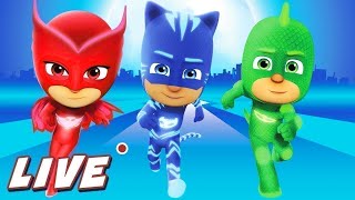 PJ Masks  PJ Riders Powering Up  Kids Cartoon Video  Animation for Kids  FULL EPISODE [upl. by Yzzik168]