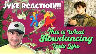 JVKE  this is what slow dancing feels like Official Lyric Video  Reaction  Randy Aujla [upl. by Nagirrek]