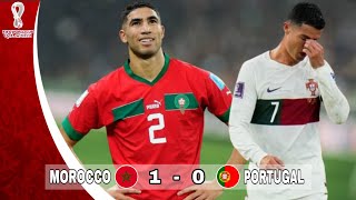 المغرب  البرتغال 10 ربع نهائي كأس العالم 2022 جنون المعلق خليل البلوشي جودة عالية 1080p [upl. by Anahsat307]