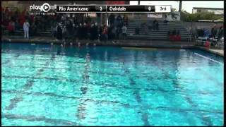 Water Polo  Rio Americano vs Oakdale [upl. by Westfall]