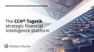 The CCH® Tagetik strategic financial intelligence platform [upl. by Adnovahs]