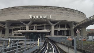 CDG val whole Line  Terminal 2F to Terminal 1 in 14 minutes  CHARLES DE GAULLE AIRPORT [upl. by Nytsirk]