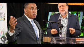 Prime Minister Andrew Holness and Mark Golding Said Lawyers Aid and Abet Crime In Jamaica Live [upl. by Vannie]