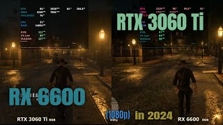 RTX 3060ti vs RX 6600 in 2024 [upl. by Sheba]