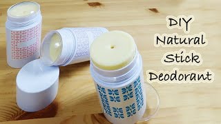 Loveliest Stick Deodorant Most Natural Smooth Chemical Free You Can Make at Home NEVER MELTS [upl. by Aynot562]