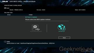 ASUS Prime Z270A  Bios UEFI  Geeknetices [upl. by Khorma]