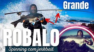 🔥🐟 Grande Robalo ao Spinning 🎣 [upl. by Yotal427]