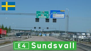 Sweden E4 to Sundsvall [upl. by Platas]