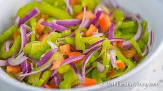 Ampalaya Salad  Panlasang Pinoy [upl. by Sorel902]