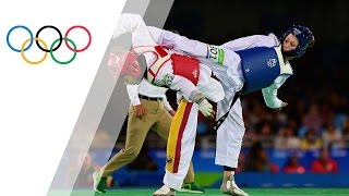 Defending champion Jones wins womens 57kg Taekwondo gold [upl. by Ellennaj]