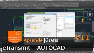 AutoCAD 2015 Tutorial Basico Starter 11  Etransmit exportar referencias externas [upl. by Rheta738]