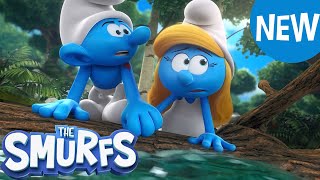 A Clumsy Escape  NEW EXCLUSIVE CLIP  The Smurfs 2021 [upl. by Losse]