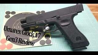 Umarex Glock 17 Gen3 cO2 Blowback BB Pistol Review Shooting Thoughts [upl. by Dreeda]