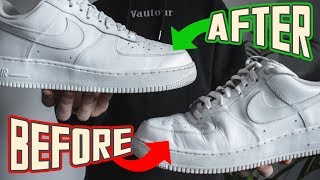 How To Lace Nike Air Force 1 Without METAL TAG STANDARD WAY [upl. by Elleimac]