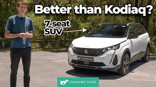 Peugeot 5008 2022 review  seven seater SUV that’s usefully compact  Chasing Cars [upl. by Demitria]