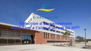 Réfection dun pansement PICC Line [upl. by Dric]