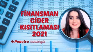 Finansman Gider Kısıtlaması 2021  Penetra  Gizem Büyükduran [upl. by Assilrac52]