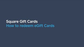 How to redeem eGift Cards [upl. by Sibelle705]