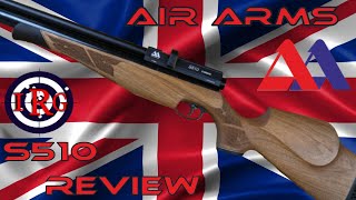 Air Arms S510 Air Rifle Review [upl. by Gilead667]