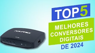 Top 5 Melhores Conversores Digitais de 2024 │Qual é o Melhor Conversor Digital [upl. by Bonnee254]