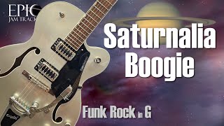 Saturnalia Boogie  Funk Rock Backing Track in G [upl. by Aryam]