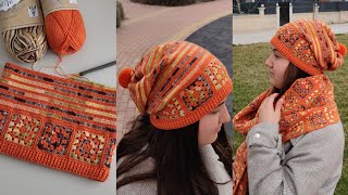 Çok Kolay Tığ İşi Motifli Bayan Bere Örgü Modelleri  How to crochet women beanie [upl. by Feil860]