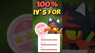 100 IVs for Litten in Pokémon Go [upl. by Ethbin]