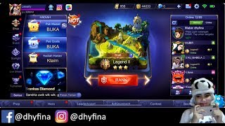 🔴LIVE Mobile legends  push sampe mythiv [upl. by Nyladnohr]