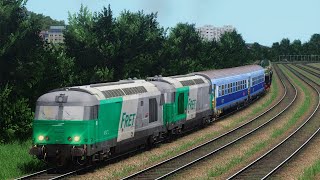 Je Refais la Laon Reims sur Train Simulator Classic 2 EP St Erme [upl. by Anala488]