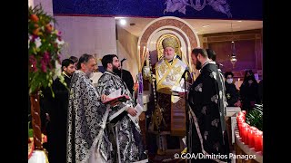 Good Friday Epitaphios Service April 14th 2023 Officiated by HE Archbishop Elpidophoros [upl. by Asena]